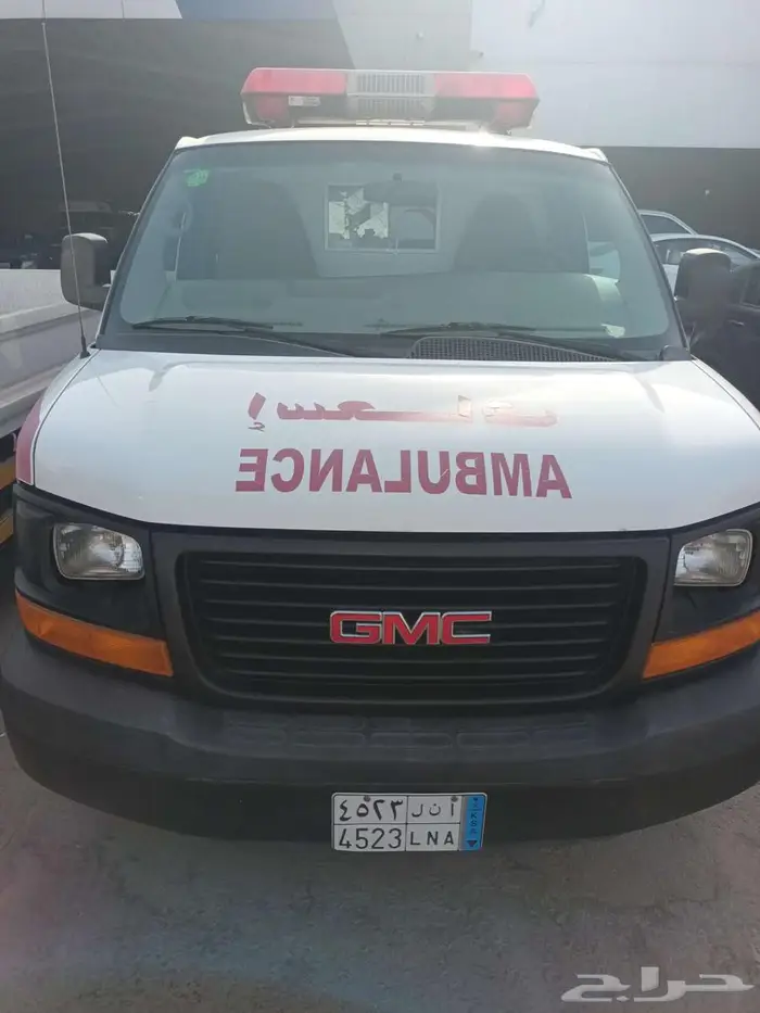 جمس اسعاف 2013 ممشي قليل GMC Ambulance 1