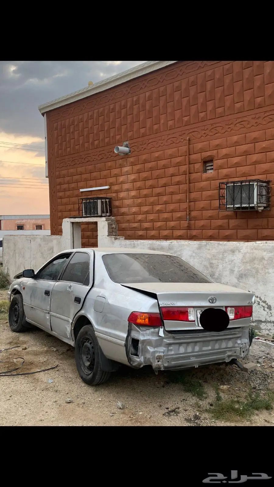 كامري 2002 تشليح 3