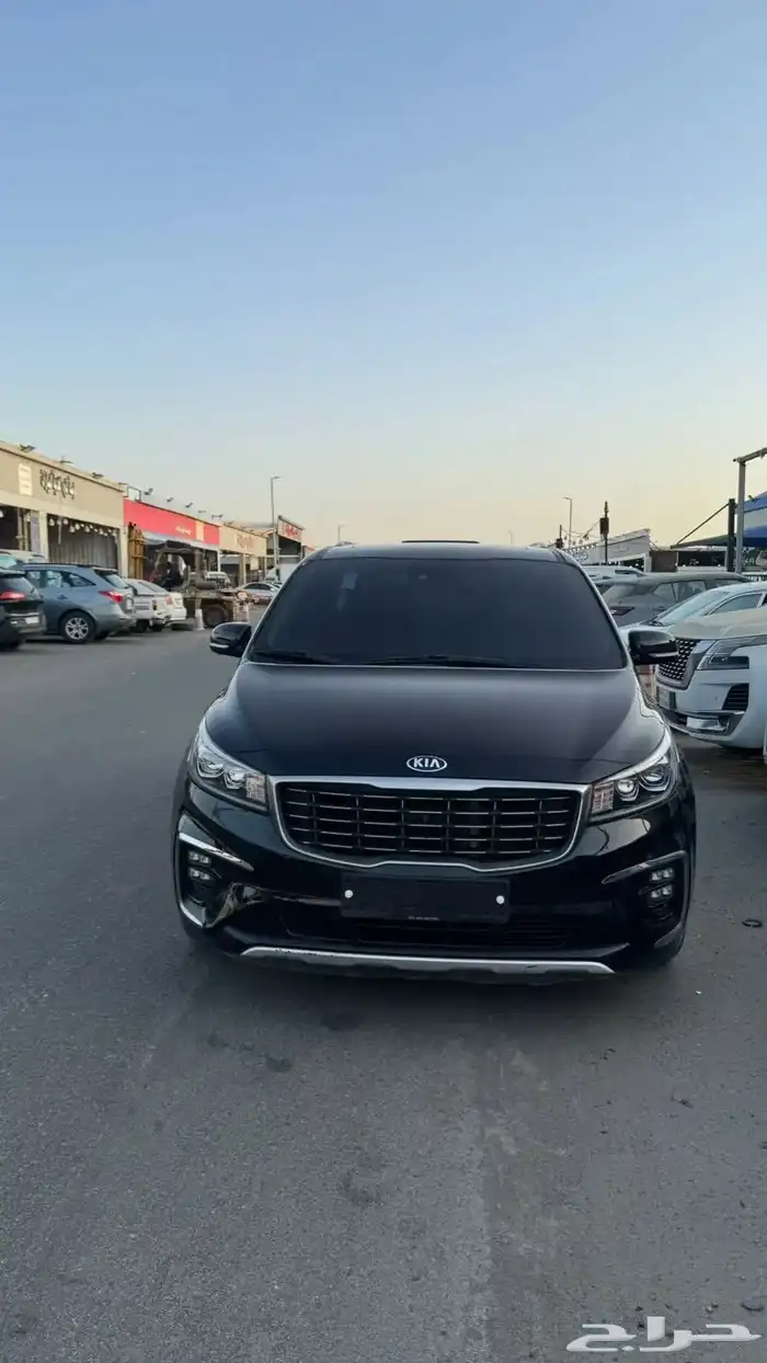 كيا كرنفال 2020 بطاقة جمركية ديزل 7 راكب فتحتين سقف VIP 0