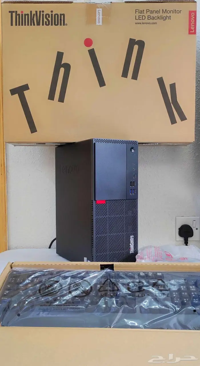 كمبيوتر مكتبي لينوفو_مواصفات عالية_جديدمخزن_Core i7_للأعمال 0