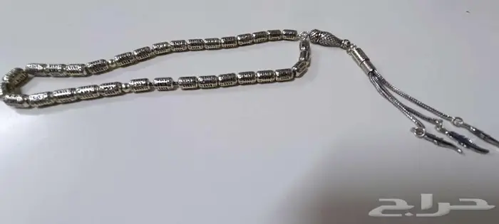 سبحة فضة ملكية   تحفة فنية تليق بيدك 5