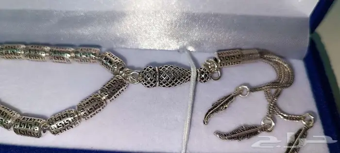 سبحة فضة ملكية   تحفة فنية تليق بيدك 2