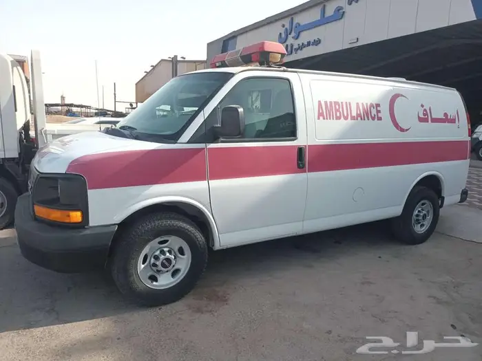 جمس اسعاف 2013 ممشي قليل GMC Ambulance 0