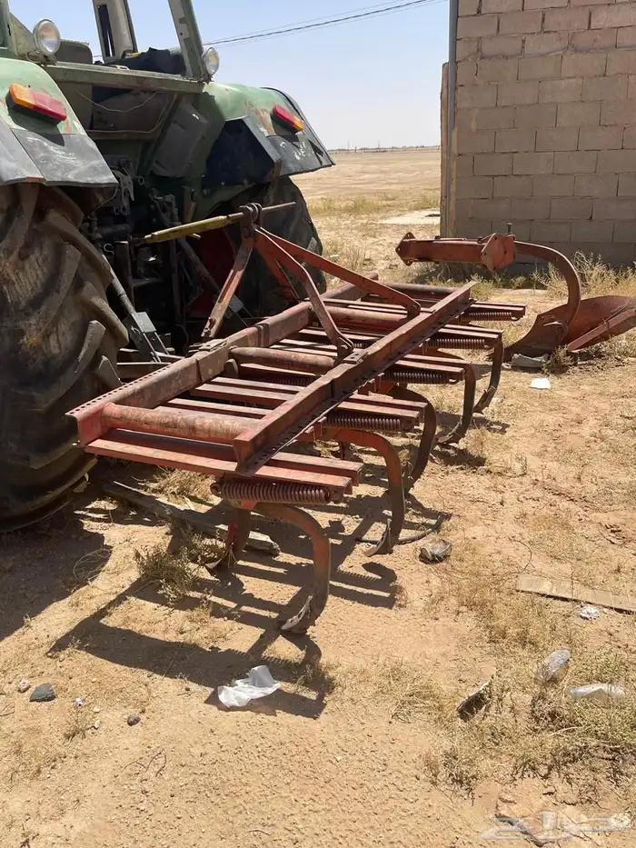 حراثه فنت 308 أربعة سلندر نظيف مع محاريثها 7