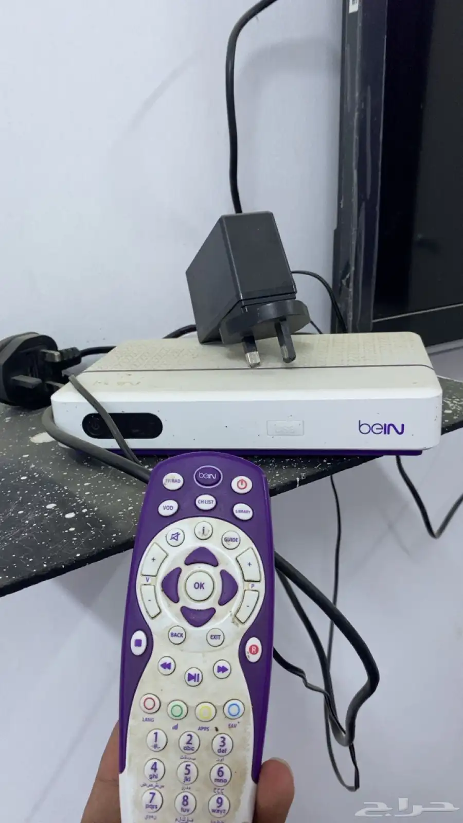 رسيفر بي ان سبورت سعودي جديد بكرتونه بكامل أدواته 1