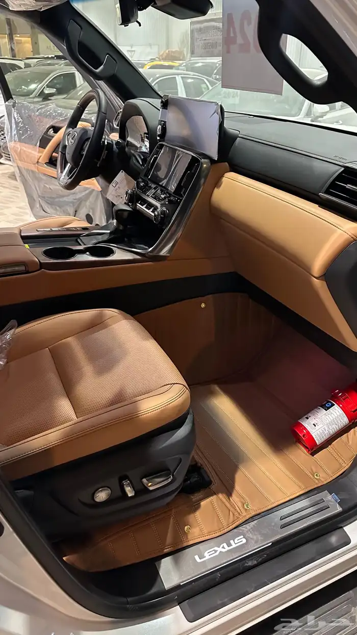 ارضيات جلد سماكة 12 لجميع السيارات ضمان سنتين 4