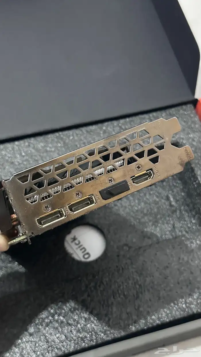 كرت شاشة Rx 580 8GB نظيف 3