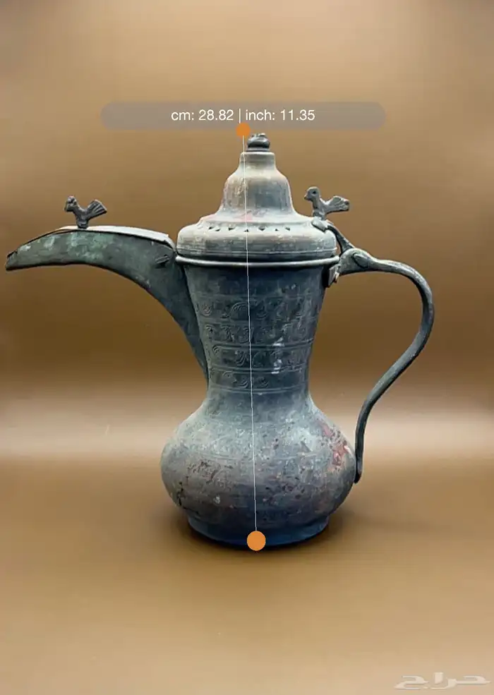 دلة عثمانية قديمة جدا  متحفية من الدرجة الاولى 8