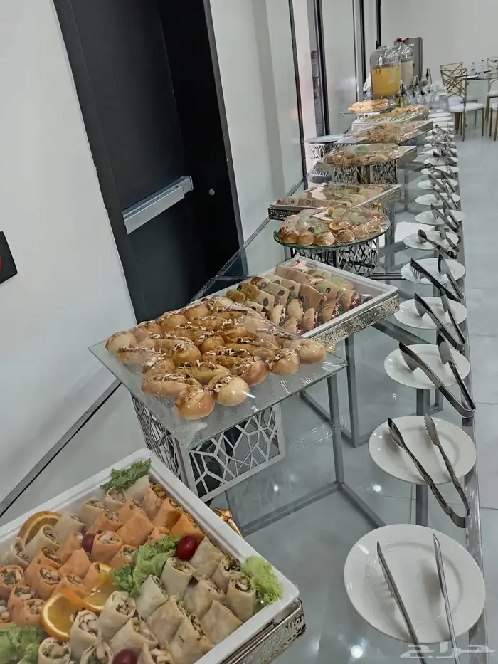 فطور كفي بريك كيترنق فطاير خفيفه سندويشات صغيره مغلاف صباح 5