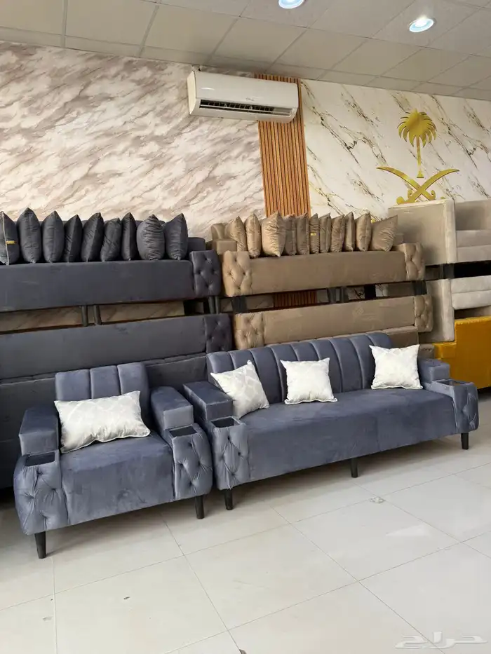 كنب 11 شخص جاهز وتفصيل حسب الطلب بسعر 1500 3