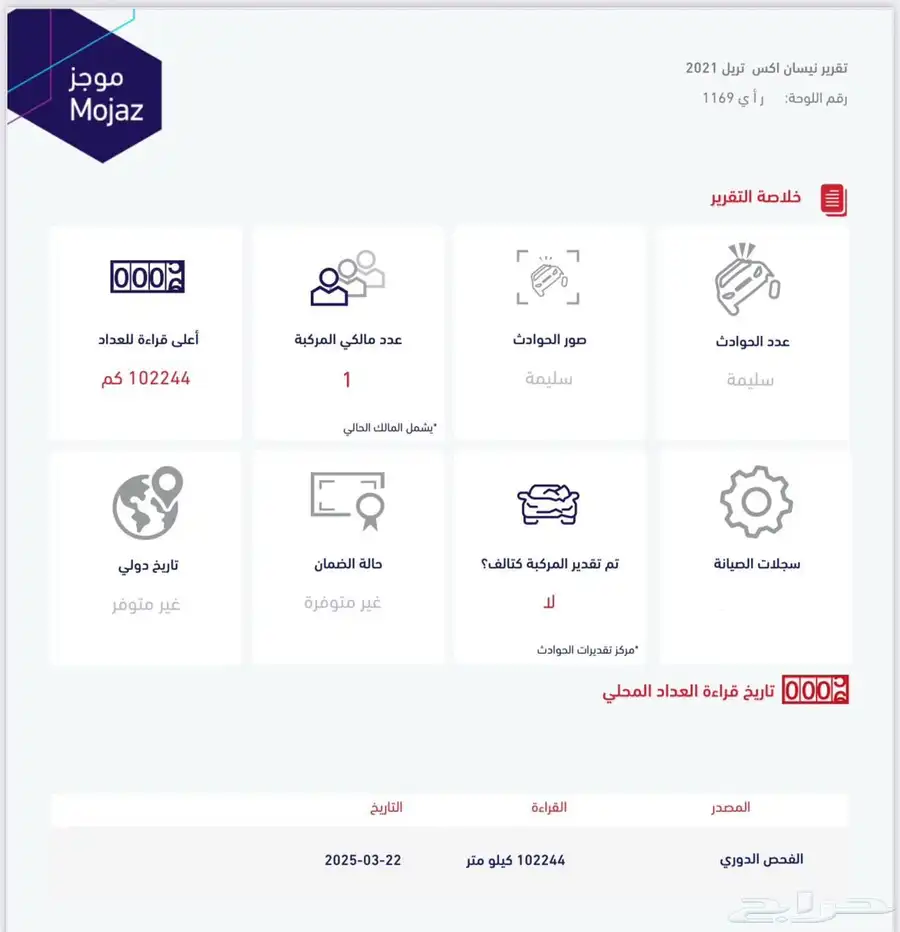 نيسان أكس تريل 2021 دبل (4X4) (7) مقاعد (على الضمان) 41