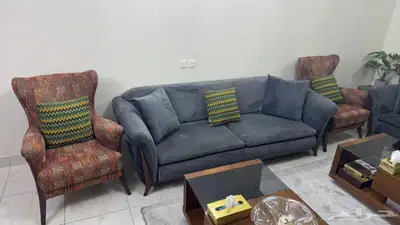 مجلس كامل كنب كراسي طاولات ستاير سجاد 1