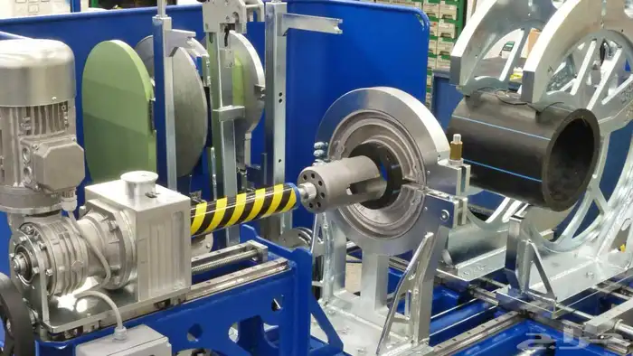 مكائن لحام انابيب بولي إيثيلين HDPE pipe welding machine 7