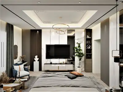 مهندسه تصميم داخلي وخارجي وواجهات وتنفيذ بأفضل الاسعار 13