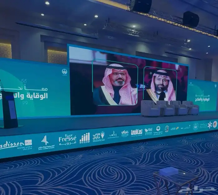 تأجير شاشات LED اضاءات صوتيات مسارح بأسعار منافسة 0