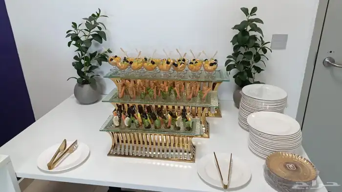 فطور كفي بريك كيترنق فطاير خفيفه سندويشات صغيره مغلاف صباح 2
