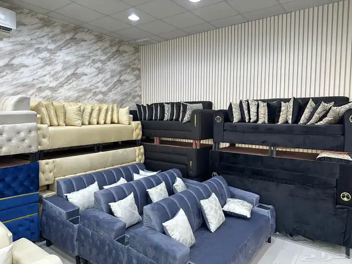 كنب 11 شخص جاهز وتفصيل حسب الطلب بسعر 1500 5