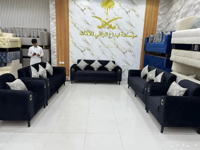 كنب 11 شخص جاهز وتفصيل حسب الطلب بسعر 1500 7