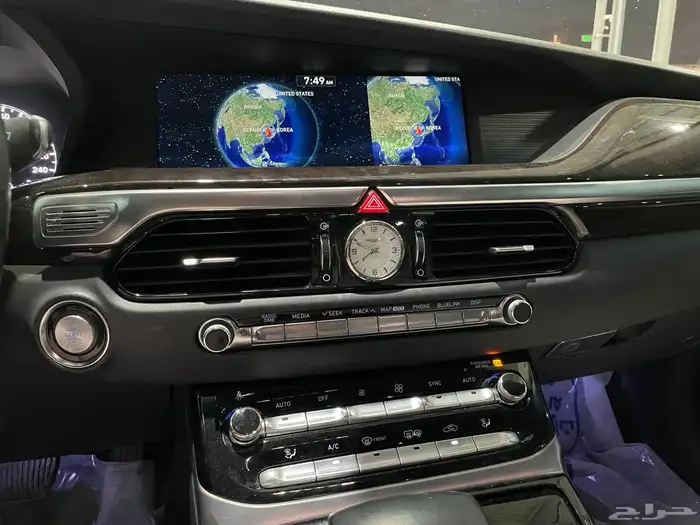 هيونداي جنسس 2018 G90 بصمه ستائر (بنزين) 6 سلندر 3.8L 19
