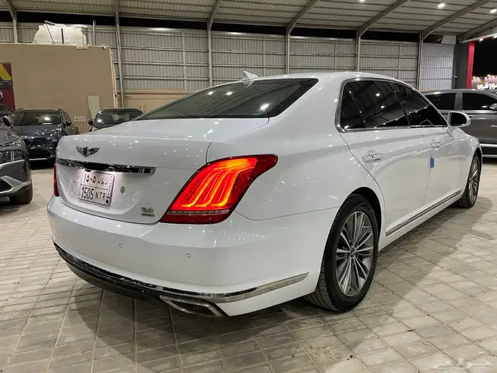 هيونداي جنسس 2018 G90 بصمه ستائر (بنزين) 6 سلندر 3.8L 3