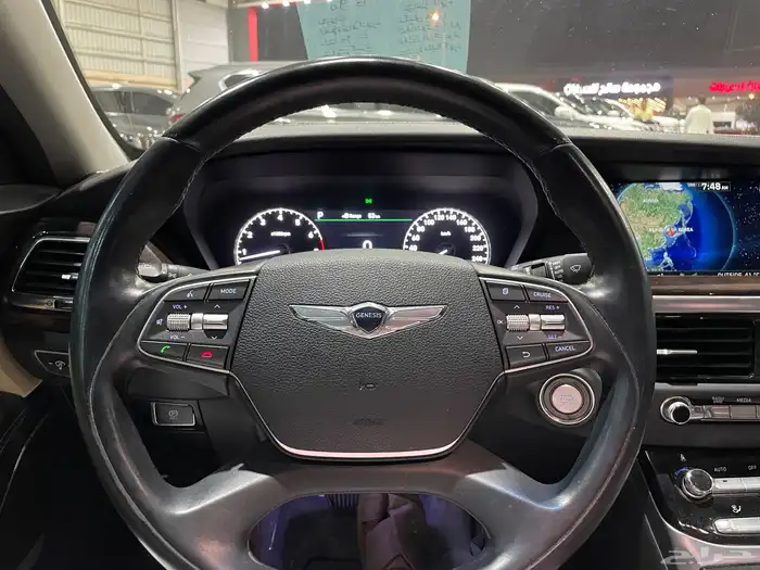 هيونداي جنسس 2018 G90 بصمه ستائر (بنزين) 6 سلندر 3.8L 12