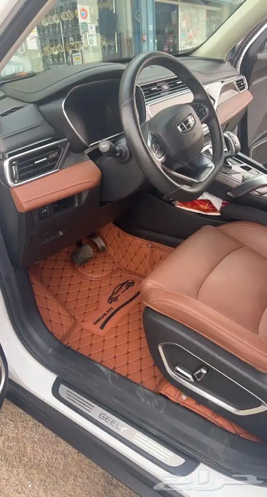 ارضيات جلد سماكة 12 لجميع السيارات ضمان سنتين 17