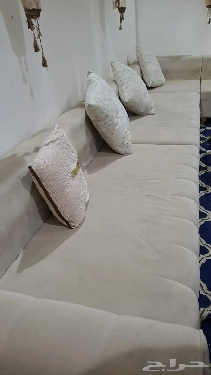 كنب زاوية حرف ال 4 قطع 1