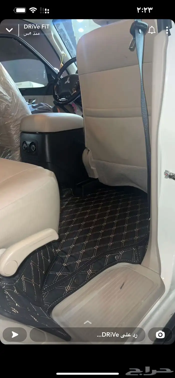 ارضيات جلد سماكة 12 لجميع السيارات ضمان سنتين 14