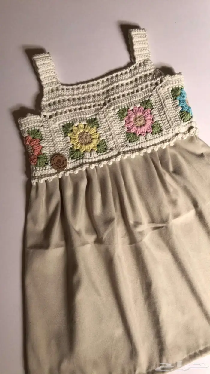 فستان كروشيه. 1