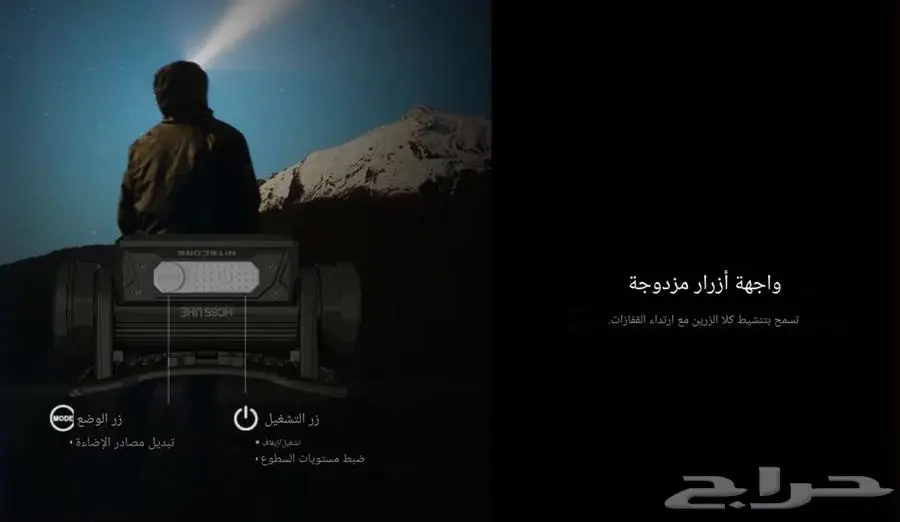 نايتكور كشاف راس 25