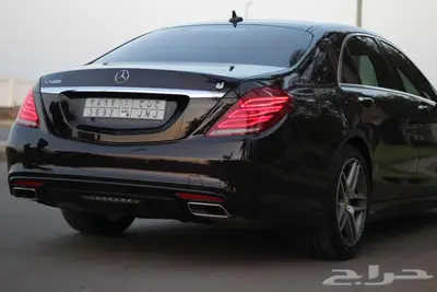 للبيع مرسيدس اس 400 بحالة الوكالة جفالي بودي بلد بالكامل 10