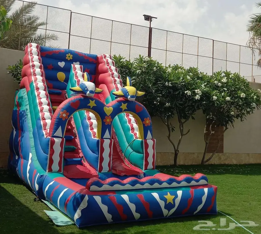 نطيطات تأجير زحليقه مائيه ملعب صابوني 3