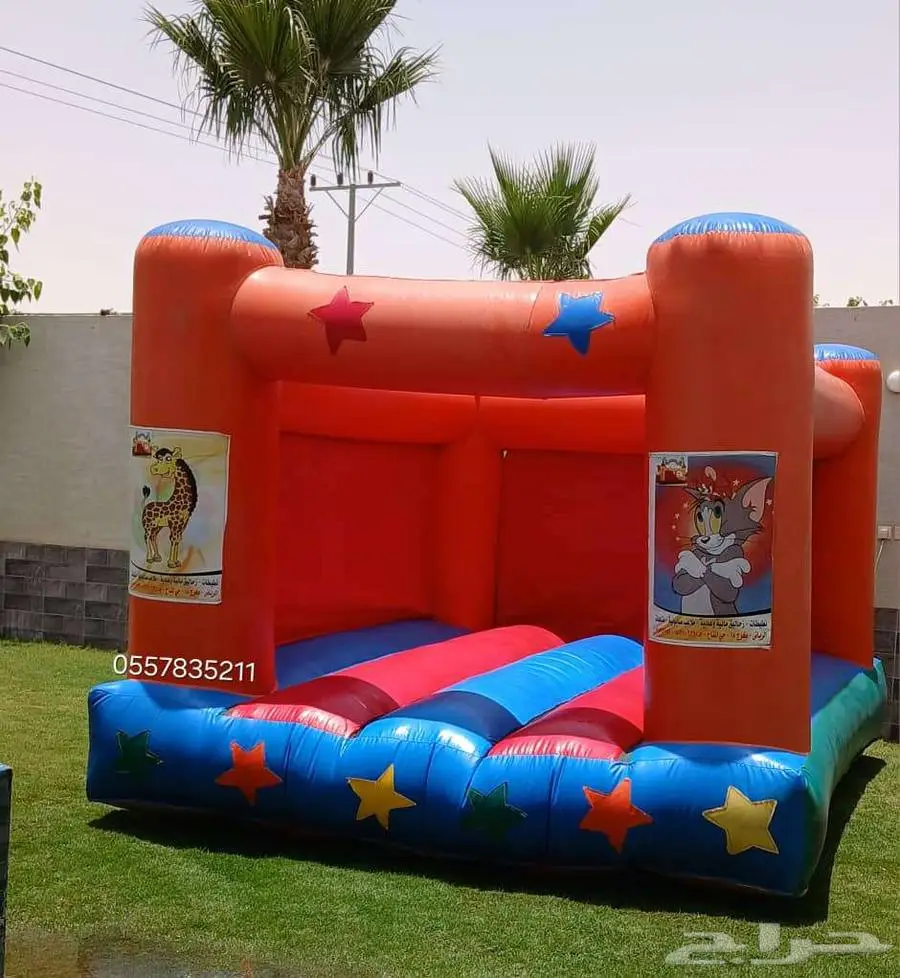 نطيطات تأجير زحليقه مائيه ملعب صابوني 6