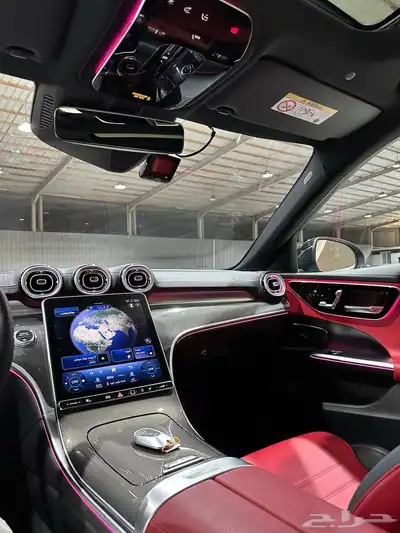 مرسيدس AMG 2023 C300 فل كامل . رصد الفخامة 30