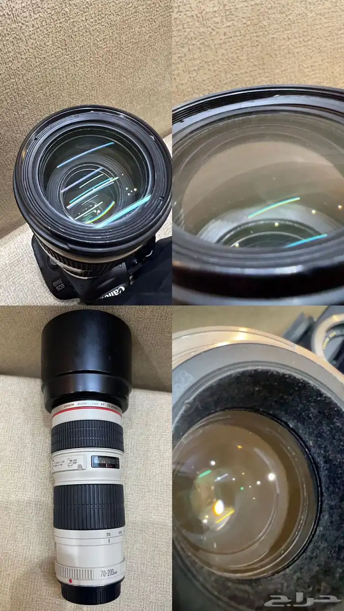 عدسه كانون 70 200 0