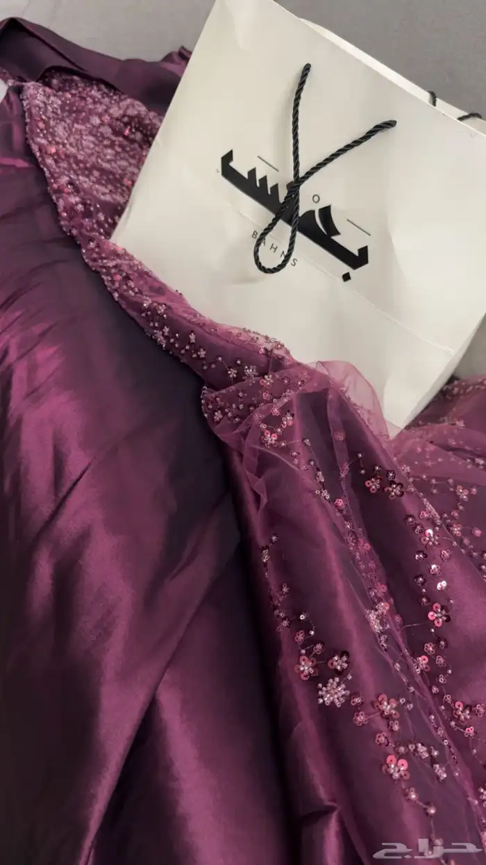 فستان مناسبات زواج ملكه فخم جديد لم يستخدم 2