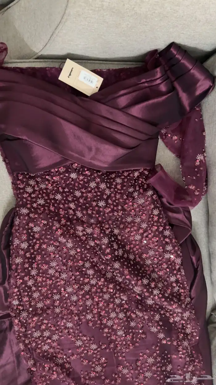 فستان مناسبات زواج ملكه فخم جديد لم يستخدم 1