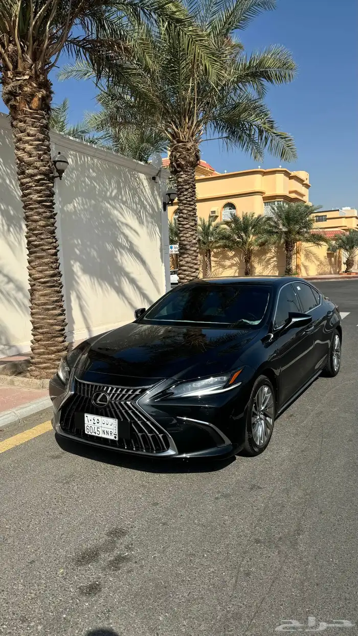 لكزس ES 350 اسود خليجي 5