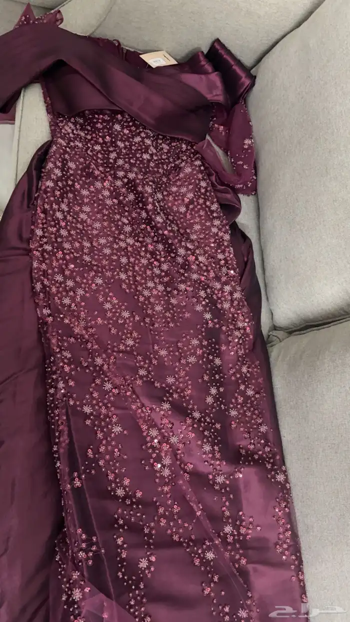 فستان مناسبات زواج ملكه فخم جديد لم يستخدم 0