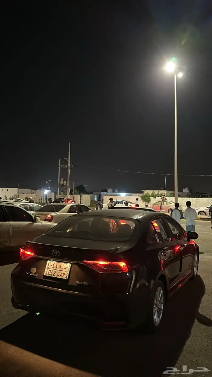 كورلا 2022 نص فل مطور اسود الممشى 64 الف 24