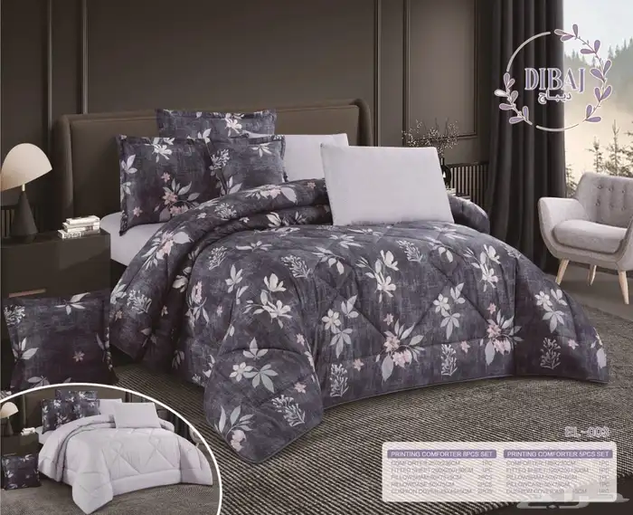 مفرش نفرين 8 قطع صيفي 9