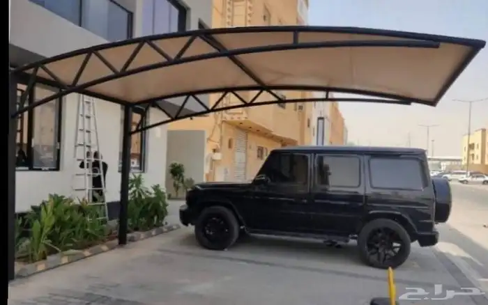 مظلات مواقف سيارات 16