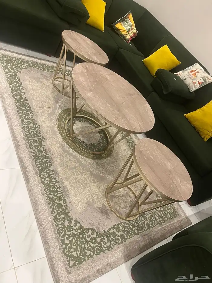 طقم طاولات للبيع 4