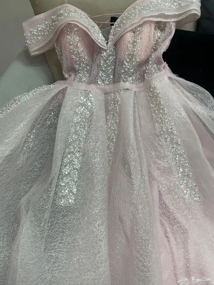 فستان مناسبات تم لبسها مره واحده فقط 0