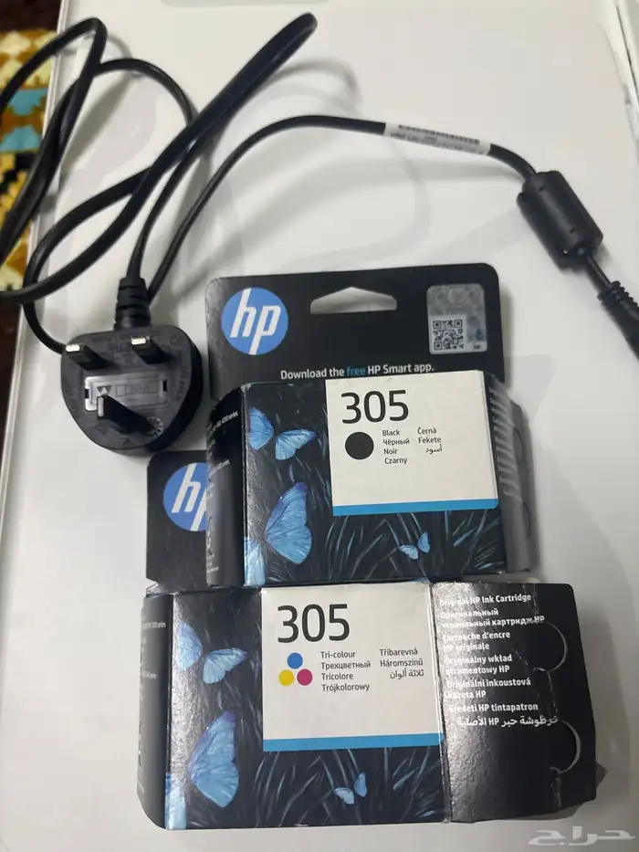 طابعة ديسك جت 2320 الكل في واحد أبيض 4