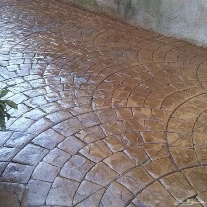 معلم صبة مروحة صبة مطبوعة أرضيات الايبوكسي و مايكرو سمنت 4