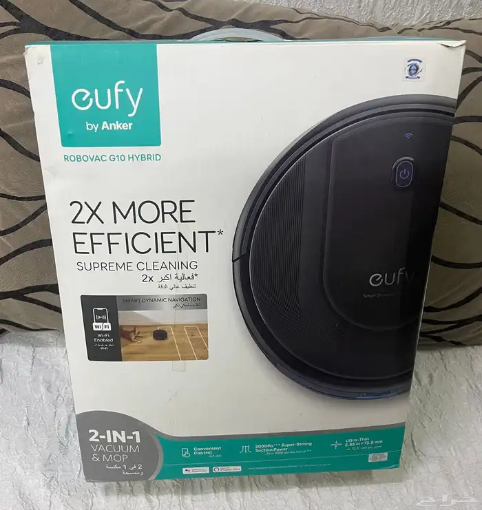 eufy ROBOVAC G10 HYBRID 2-IN-1 Vacuum   Mop 0