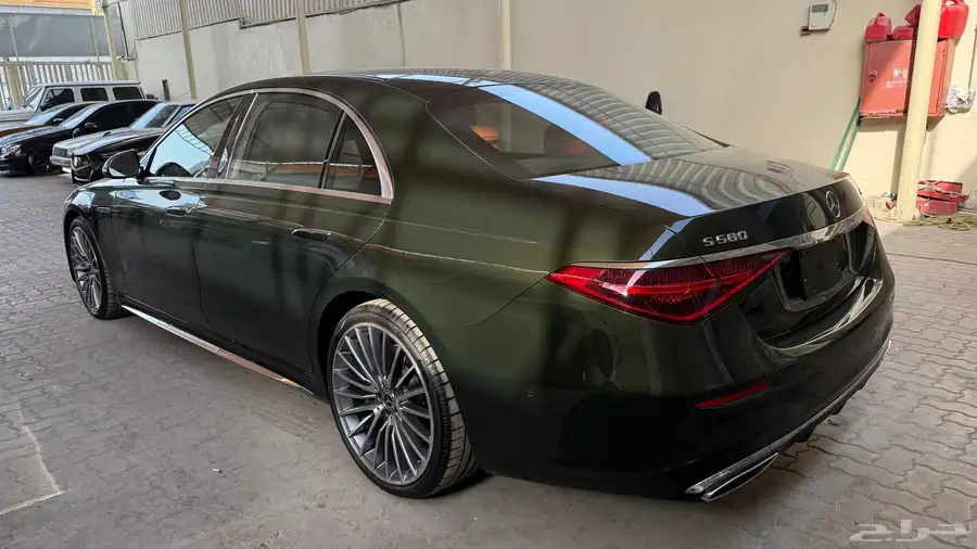 مرسيدس S580موديل 2024 في الامارات 9