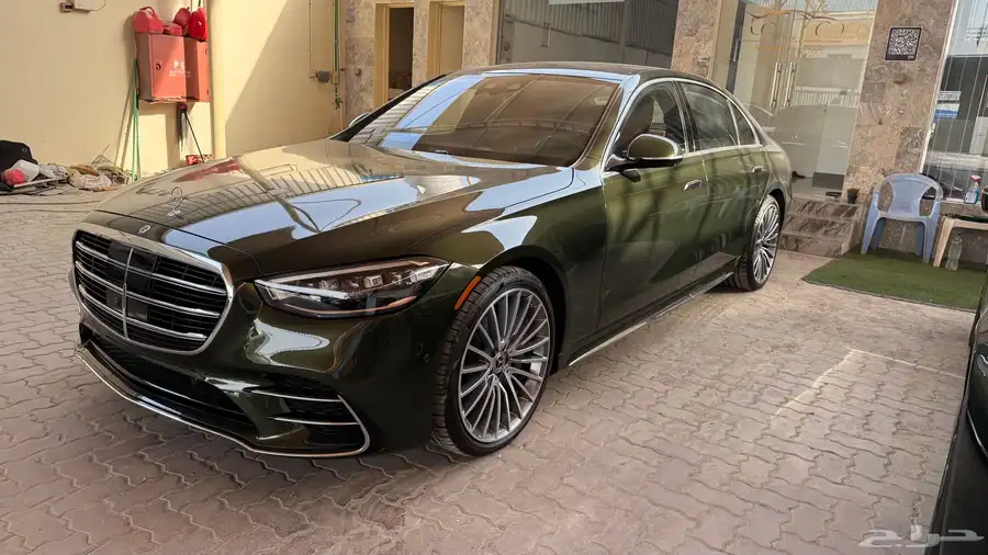 مرسيدس S580موديل 2024 في الامارات 4
