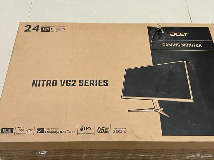 شاشة Acer full hd 165hz 0